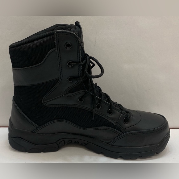 Interceptor Men's Force 6" Steel Toe Tactical Boots oil & slip resistant Sz 7.5 - Picture 5 of 15